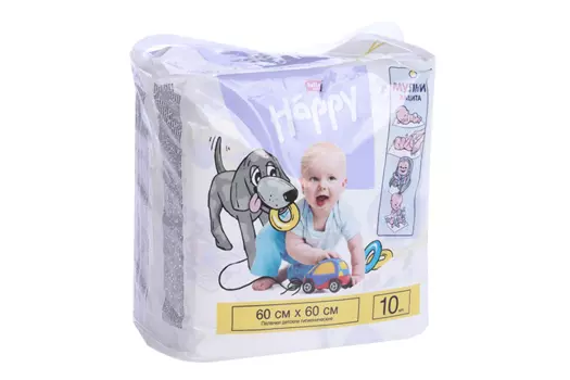 Пелёнки Bella д/детей одноразовые 60х60 см, 10 шт
