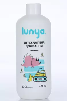 Пена д/ванн Луня земляника дет, 400 мл