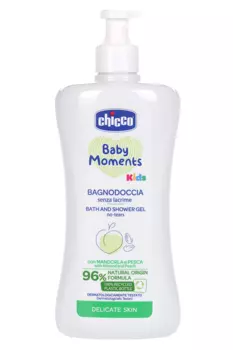 Пена д/ванны и гель д/душа Chicco Baby Moments, 500 мл