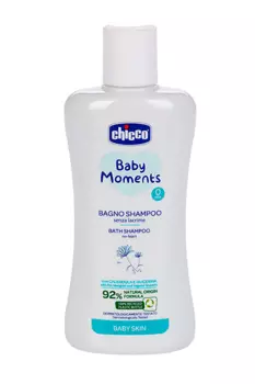 Пена-шампунь Chicco Baby Moments без слез, 200 мл