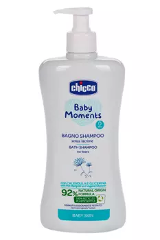 Пена-шампунь Chicco Baby Moments без слез, 500 мл