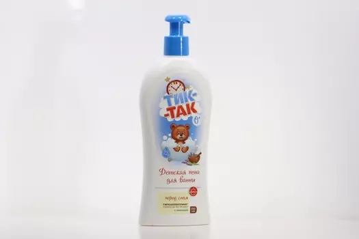 Пена Тик-Так д/ванны дет лаванда (с 0 мес), 350 мл