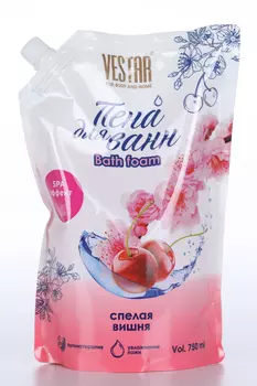 Пена Вестар д/ванны спелая вишня, 750 мл