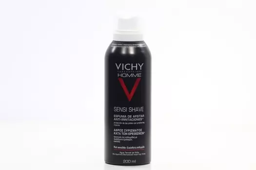 Пена Vichy Homme Sensi Shave против раздражения кожи д/бритья, 200 мл
