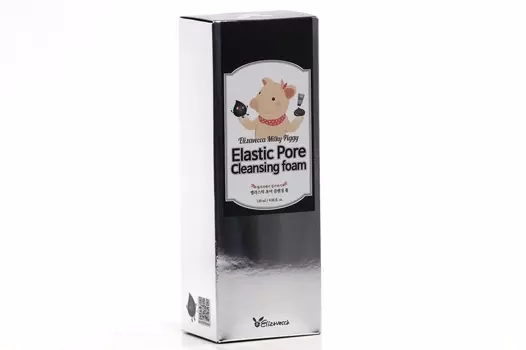 Пенка ELIZAVECCA Milky Piggy Elastic Pore Cleansing Foam д/умывания от расширенных пор, 120 мл