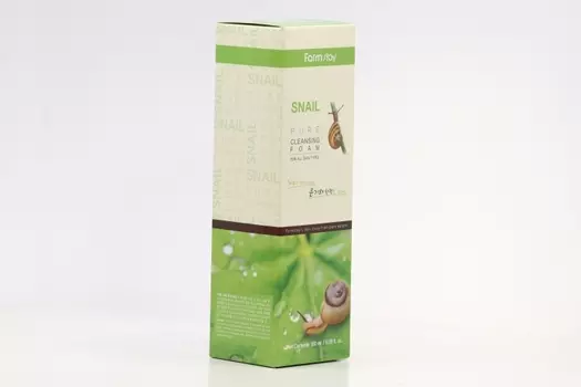 Пенка Farm Stay очищающая с муцином улитки, 180 мл