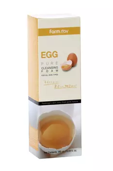 Пенка Farm Stay очищающая с яичным экстрактом 180 мл