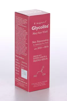 Пенка Гликолайт Макс с гликолевой кислотой 6% и салициловой кислотой 2%, 60 мл