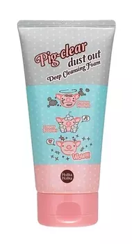 Пенка Holika Holika Pig-clear dust out Deep Cleansing Foam д/лица глубоко очищающая, 150 мл