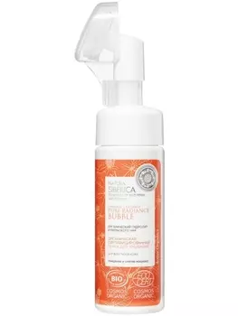 Пенка Natura Siberica Pure Radiance Bubble д/умывания лица, 150 мл