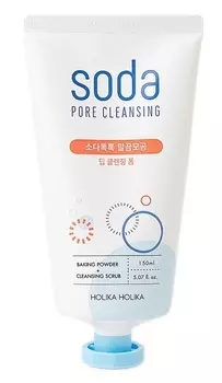 Пенка-скраб Holika Holika д/лица Soda Tok Tok Clean Pore Deep Cleansing Foam очищающая, 150 мл