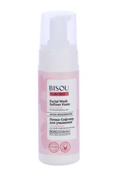 Пенка-софтнер д/умывания Bisou увлажняющая д/сух/чувст кожи, 150 мл