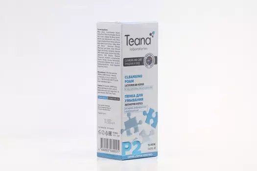 Пенка Teana laboratories P2 с лактоферрином д/умывания, 150 мл, (2014)