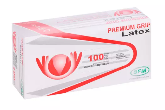 Перчатки SFM Premium латекс нестер неопудр текстур р XL, пара
