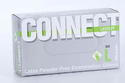 Перчатки смотр/диагност н/с латексные L, пара