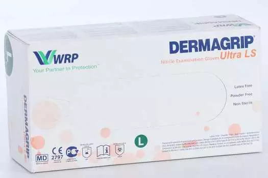 Перчатки смотр/диагност н/с нитриловые L, пара