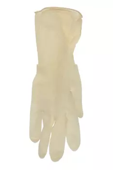 Перчатки смотр н/с Дермагрип Классик латекс S(6-7), пара