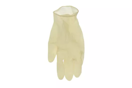 Перчатки смотр н/с Дермагрип латекс L (8-9), пара