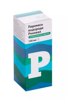 Перекись водорода Реневал 3%, 100 мл, раствор для местного и наружного применения
