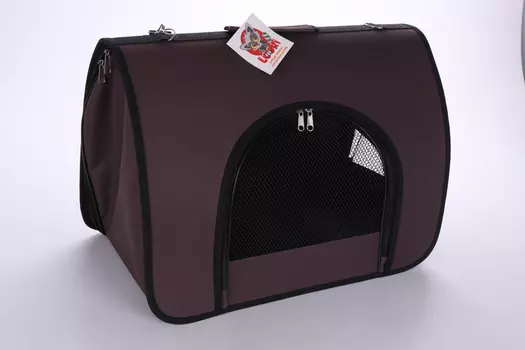 Переноска LOORI с доп входом д/животных средних пород 49х30х35