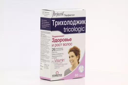 Перфектил Трихолоджик, 60 шт, таблетки