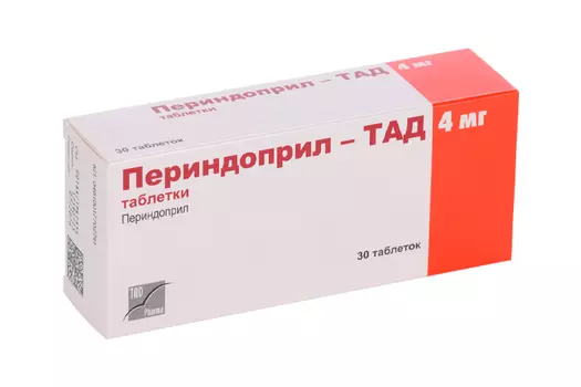 Периндоприл-ТАД 4 мг, 30 шт, таблетки