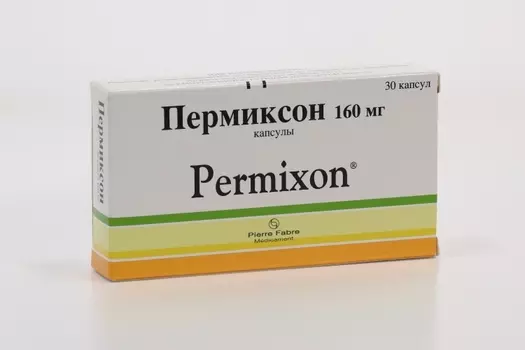 Пермиксон 160 мг, 30 шт, капсулы