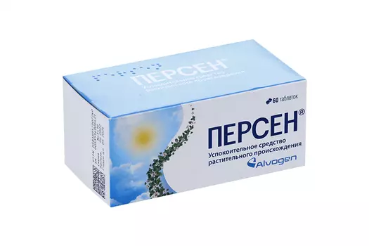 Персен, 60 шт, таблетки покрытые оболочкой