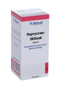 Пертуссин-ЭКОлаб, 100 г, сироп