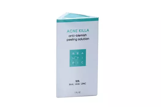 Пилинг BEAUTIFIC ACNE KILLA д/лица кислотный, 30 мл
