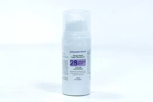 Пилинг-маска Vishell № 28 Пять кислот мощное омоложение, 30 мл