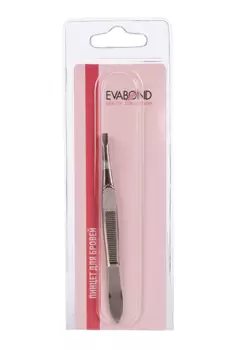 Пинцет EVABOND Golden д/бровей прямой