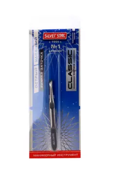 Пинцет Silver Star косой АТ 9963