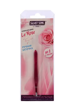 Пинцет Silver Star косой пурпурный АТ 9924 PURPLE Le rose