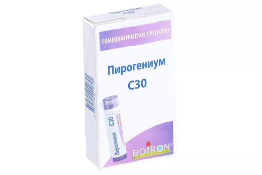 Пирогениум Гомеопатические монокомпонентные препараты животного происхождения, 4 г, гранулы гомеопатические