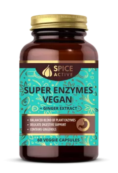 Пищеварительные ферменты Спайс Актив с экстрактом имбиря, 60 шт, капсулы