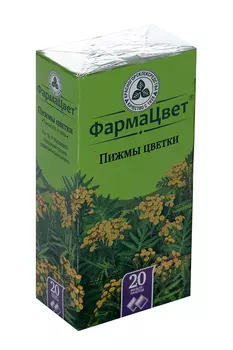 Пижмы цветки ФармаЦвет 1.5 г, 20 шт, сырье растительное-порошок Красногорск