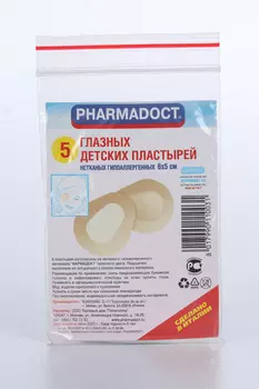Пластырь Фармадокт детский глазной, 5 шт
