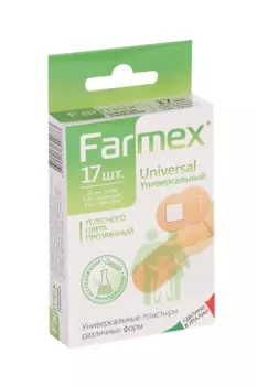 Пластырь Фармекс универсальный, 17 шт