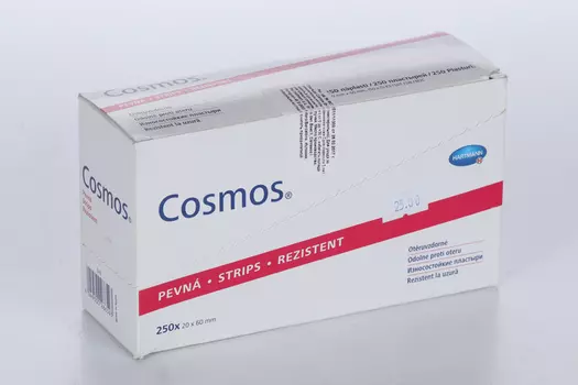 Пластырь Космос Стрип 6х2 см, 250 шт