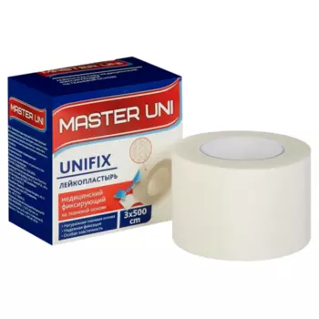 Пластырь Мастер Юни 3х500 см на тканев основе