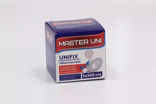 Пластырь Мастер Юни Юнификс 5х500 см на тканев основе