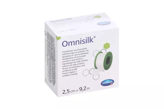 Пластырь Омнисилк нестерильный 2,5x920 см, шелк