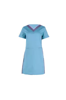 Платье PROLANA медицинское р 44 зеленый/белый