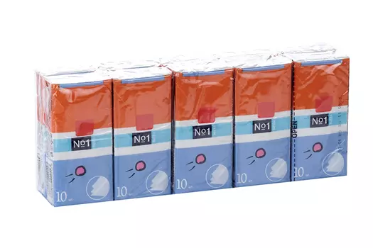 Платки Бэлла носовые №10, 10 шт