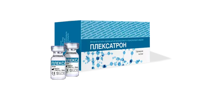 Плексатрон имплантат коллаген-содержащий д/внутрисуставного и периартикулярного введения, 2 мл, 5 шт