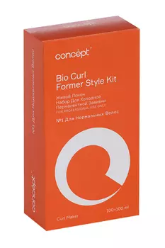 Подарочный набор Concept д/холод перманент завивки д/норм волос N1 лосьон100 мл + фиксатор100 мл