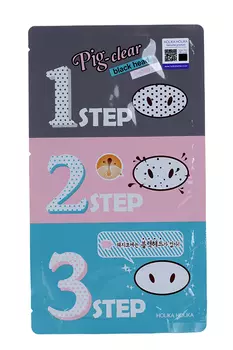 Подарочный набор Холика Холика Пинг- ноуз 3х ступенч средство д/очистки пор 7 г