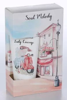 Подарочный набор Lady Courage гель д/душа/крем д/тела/рук