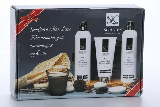 Подарочный набор SeaCare Men №6 шампунь/гель/бальзам